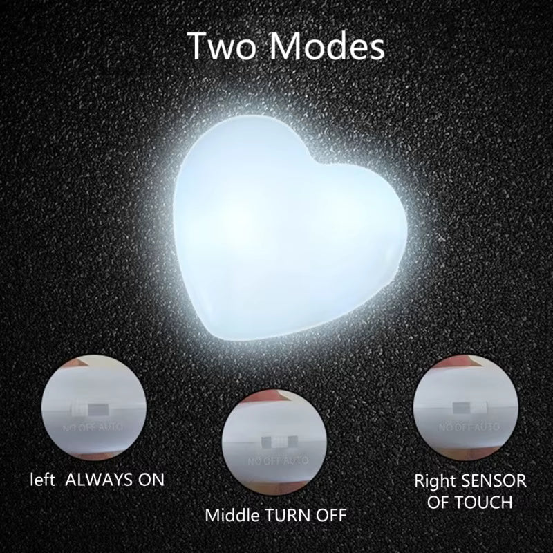 Väsklampa med touch-sensor – alltid ljus när du behöver det