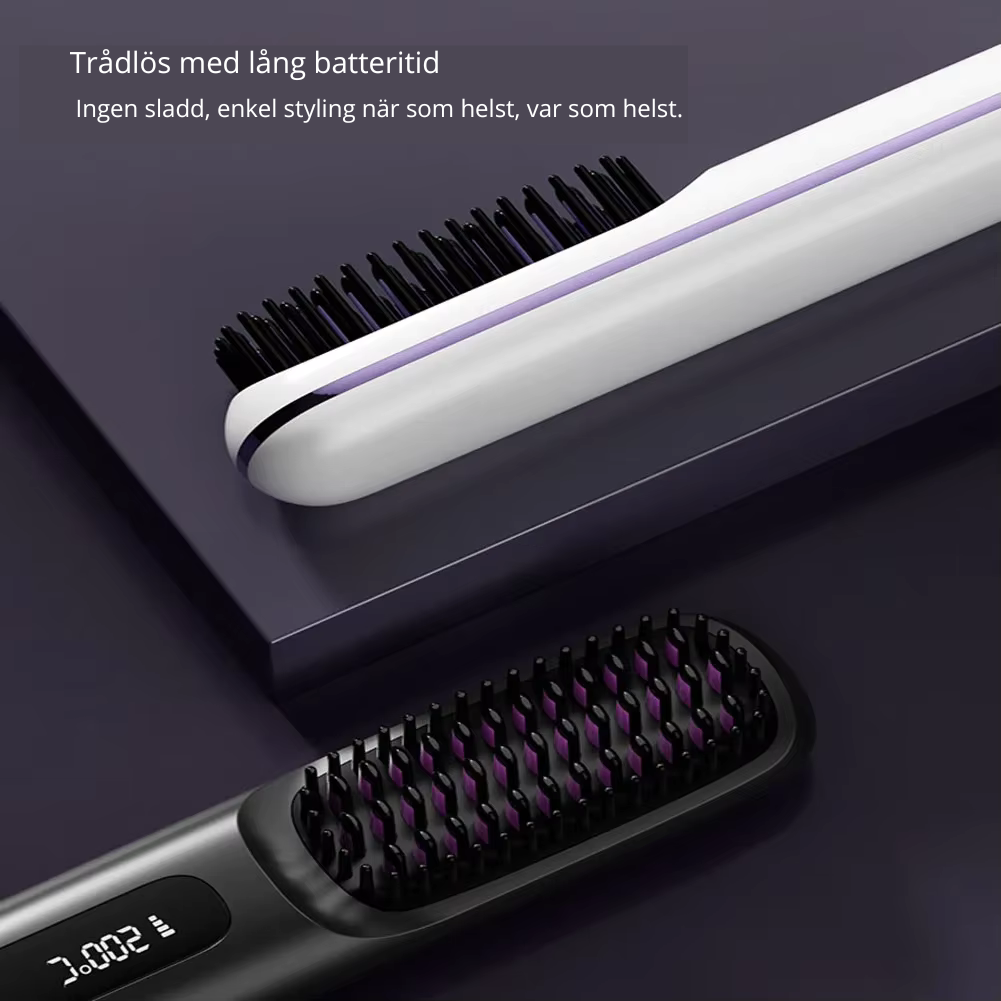 Bärbar Plattborste – Trådlös & Uppladdningsbar