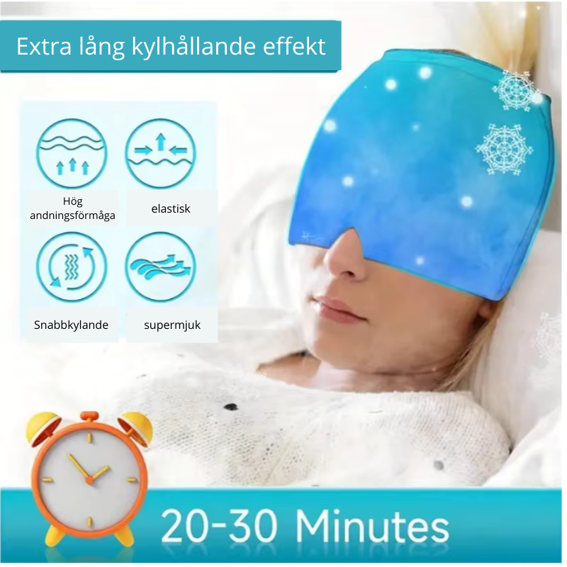 Trött på migrän och svullna ögon? Upptäck kylande lindring