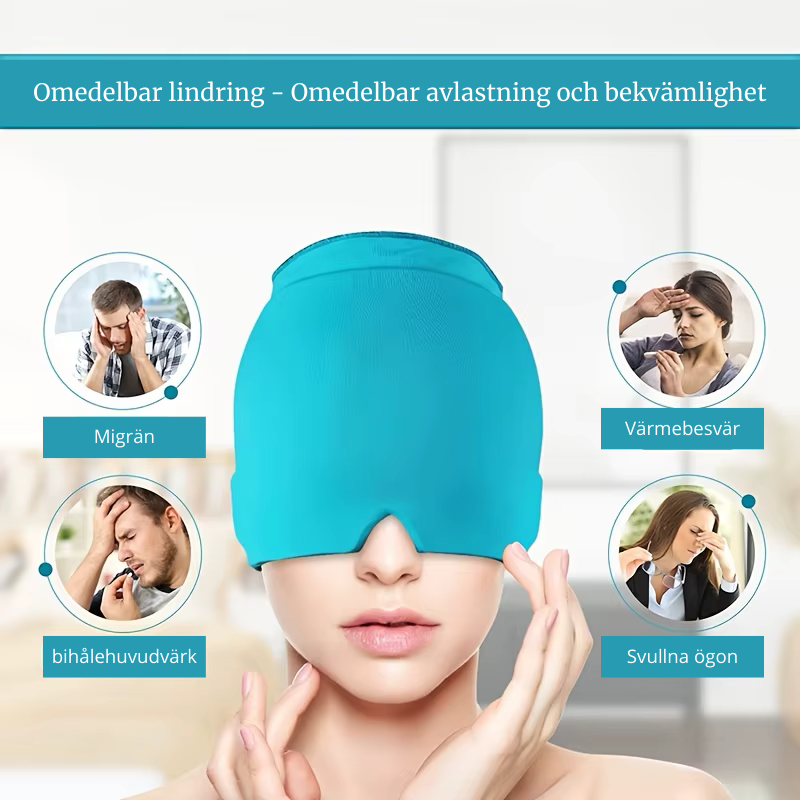 Trött på migrän och svullna ögon? Upptäck kylande lindring